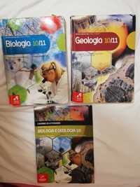 Manual geologia e biologia +Caderno de Ativid 10 e 11ano