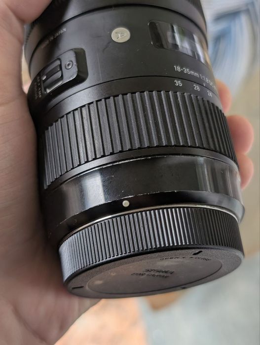 Об'єктив Sigma 18-35mm f/1.8 Art для Canon