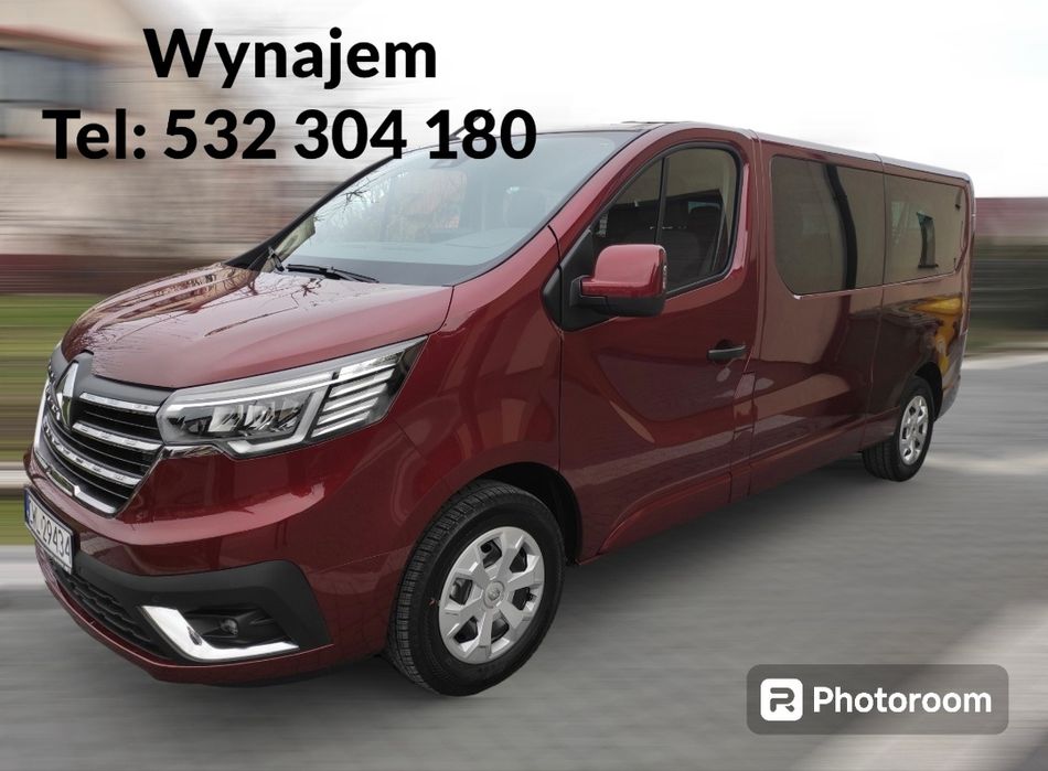 Wynajem - busy 9-osobowe, Peugeot Partner, Ford Galaxy