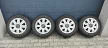 Koła felgi opony audi VW skoda 5x112 15" 7j 195/65/15 opony zimowe