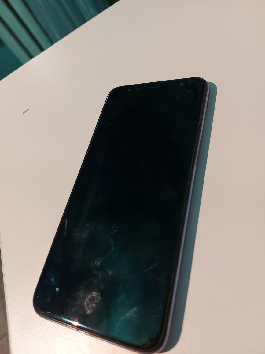 Samsung J6 plus голубой