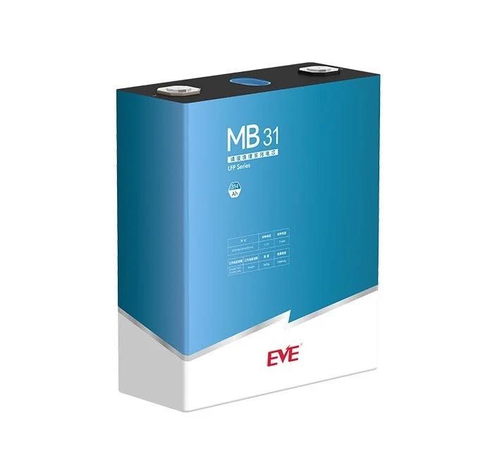 8 szt. FV23% baterii Lifepo4 EVE V3 314Ah MB31 V3 8000 cykli LIFEPO4