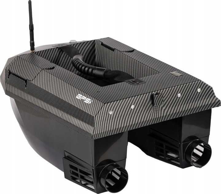 Łódka zanętowa Manuowell Assassin, Carbon, GPS, Autopilot, Echosonda