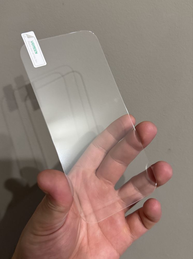 Защитное стекло Ugreen iPhone 16 Pro Max, 16 Pro, 15 Pro, набор 2 шт