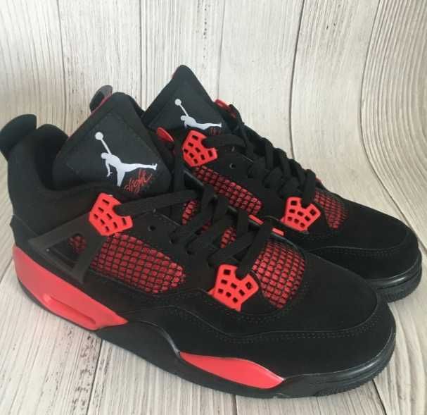 Buty meskie Mokasyny Jordan_4_Retro_Thunder R.42