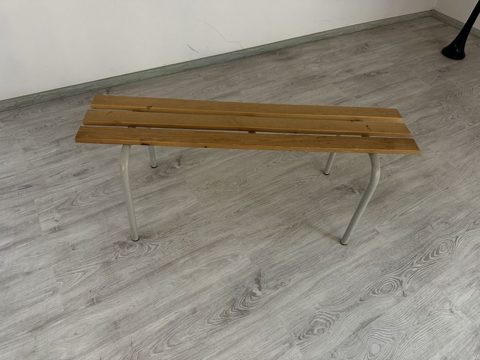 Ławka drewniana do siłowni, szatni, garderoby