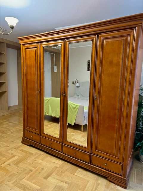 Zestaw mebli Meble do sypialni łóżko szafa komoda szafki nocne