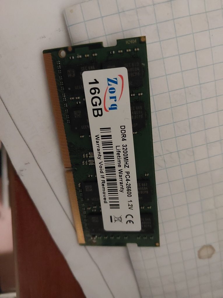 Ddr4 16gb, одной плашкой