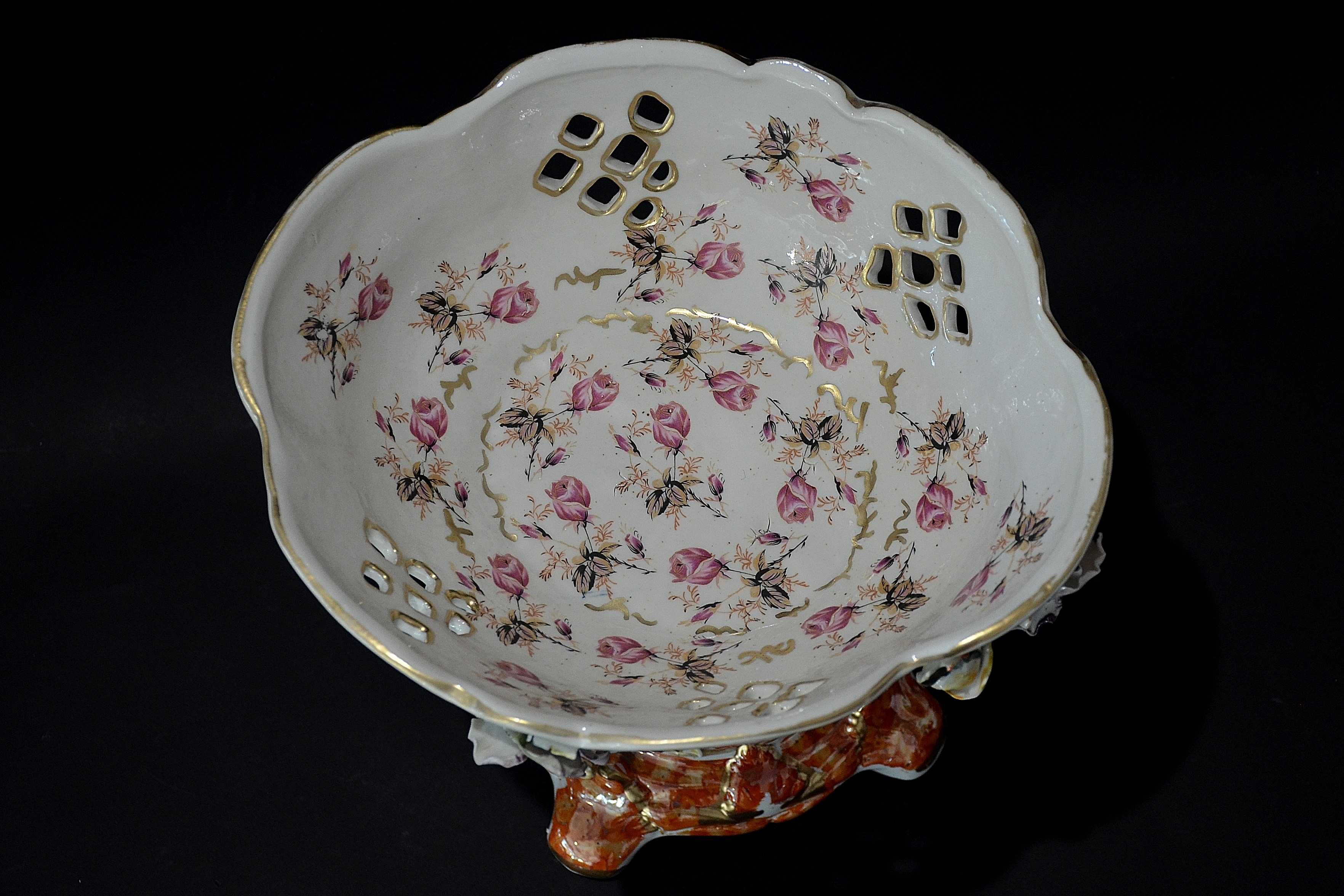 Porcelana Roceram owocarka Florina wys. 26cm do kolekcji
