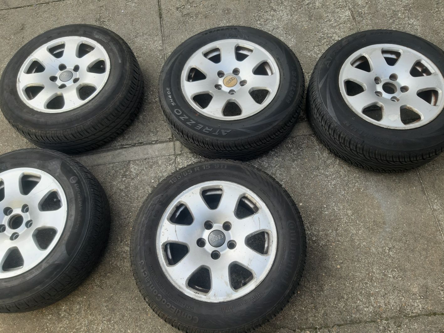 Jantes com pneus para Audi a4 b6