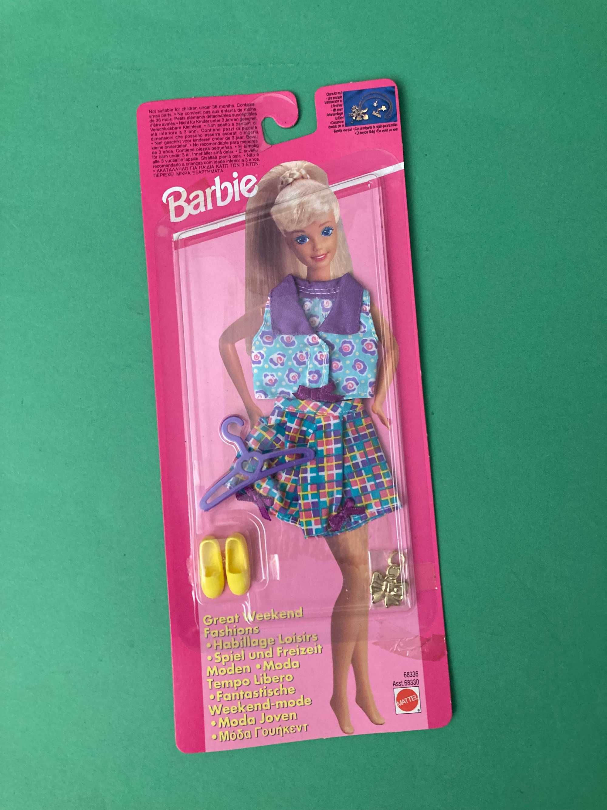 Conjuntos Roupa Barbie Great Weekend Fashions Mattel Anos 90