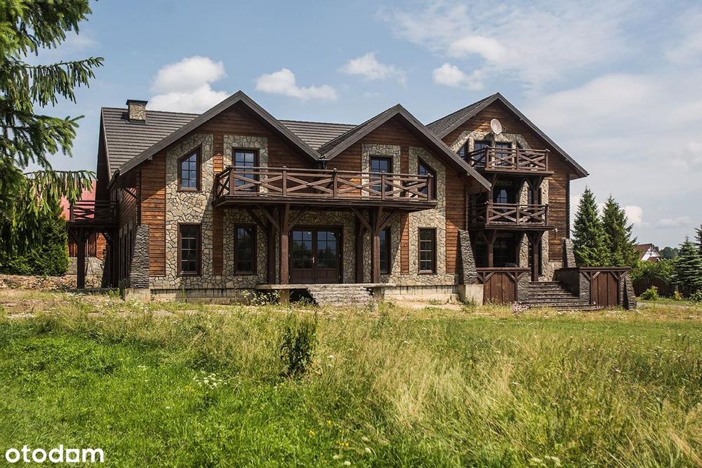 Posiadłość w  Bieszczadch / 6 ha/ Dom, stajnia, stawy/ 4 305 000