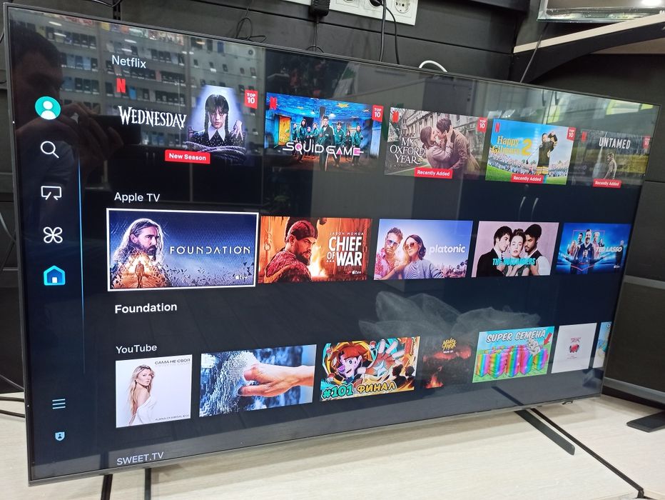 Телевизор Samsung QE55Q60DAUXUA