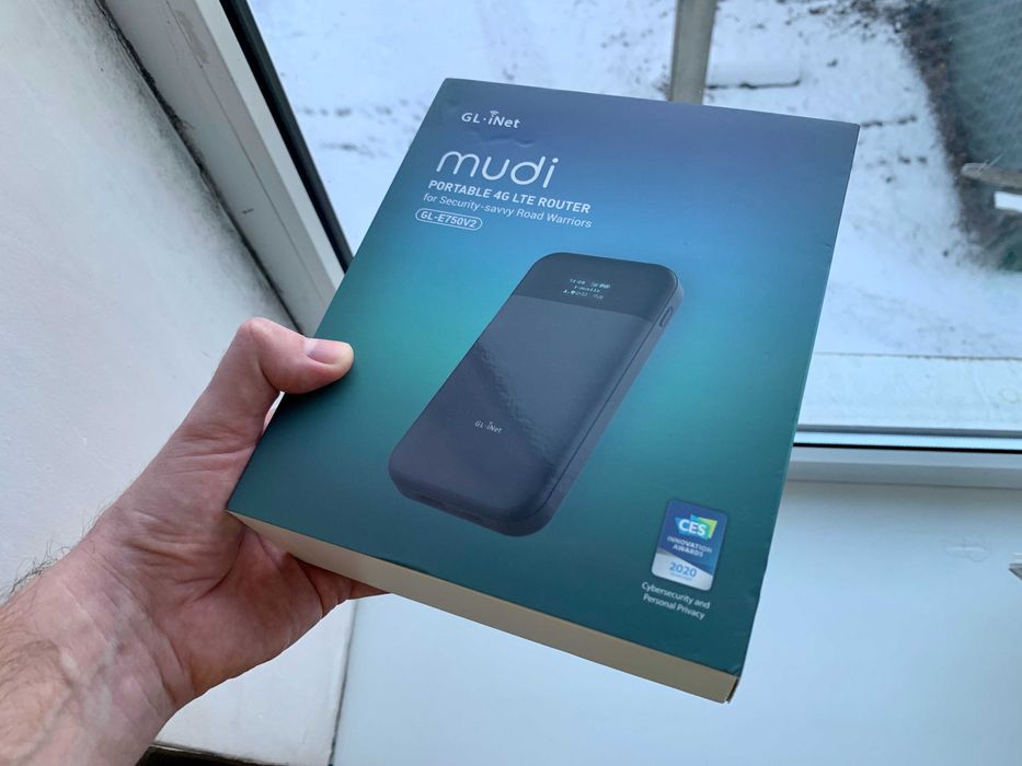 GL.iNet Mudi GL-E750V2 OpenWrt 4G Wi-Fi роутер (OpenVPN,TOR,WireGuard)