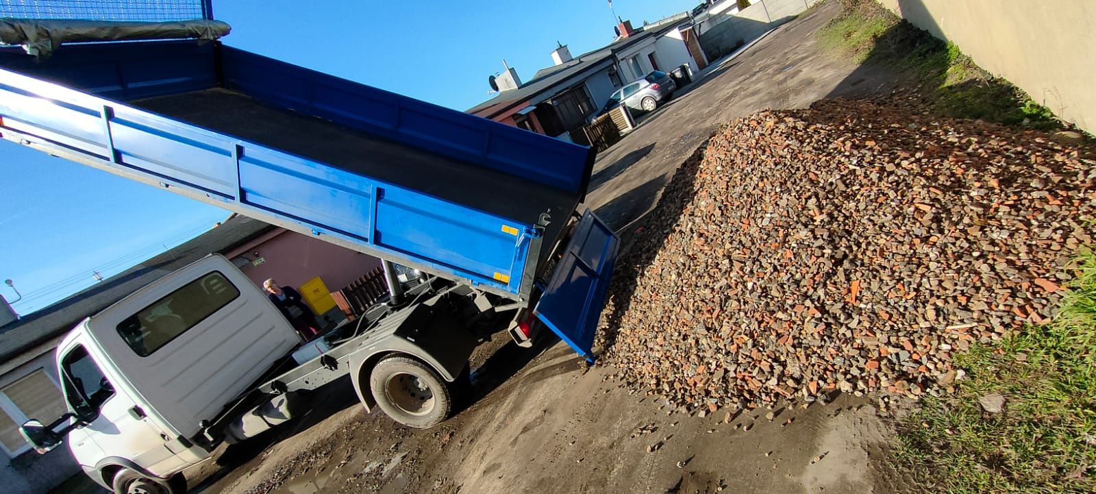 Piasek, piasek do piaskownicy, żwir, pospółka, transport