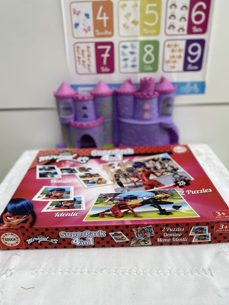 Ludo Miraculous Lady Bug Puzzles e jogos de mesa
