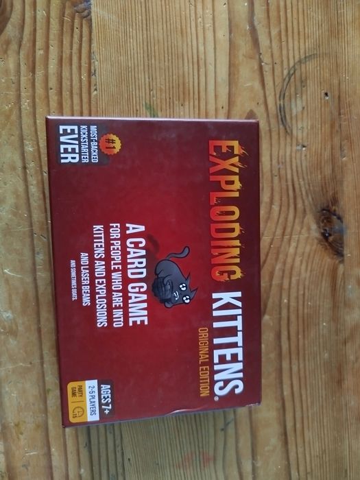 Gadające kotki exploding kittens jak nowe