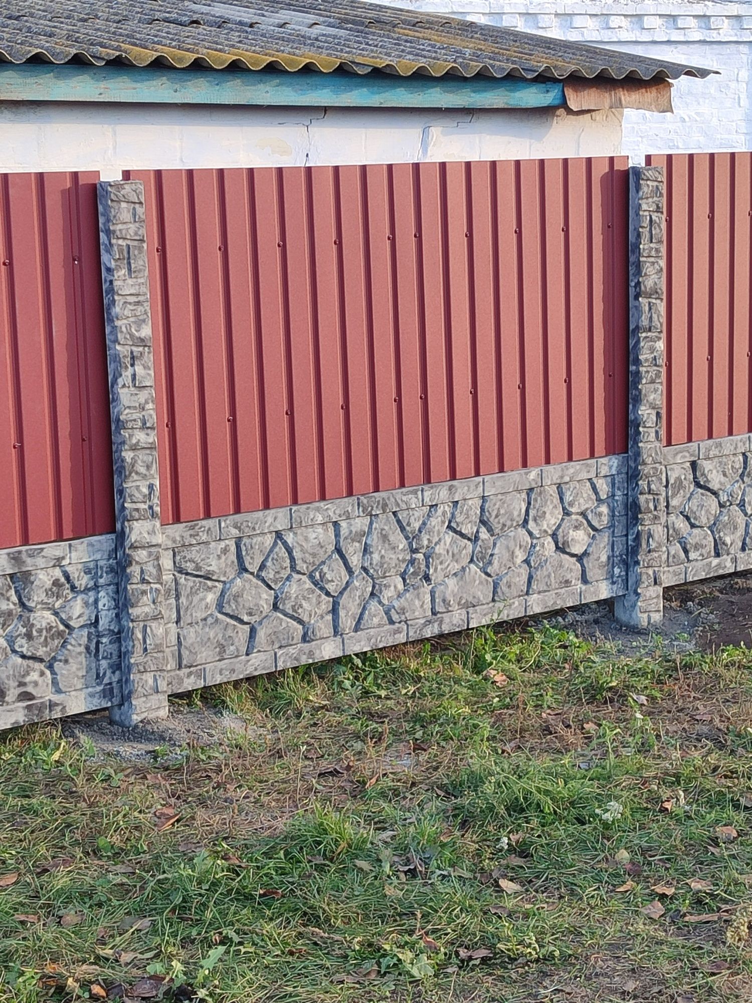 Євроогорожа глянцевий забор бетонний забор ворота хвіртки