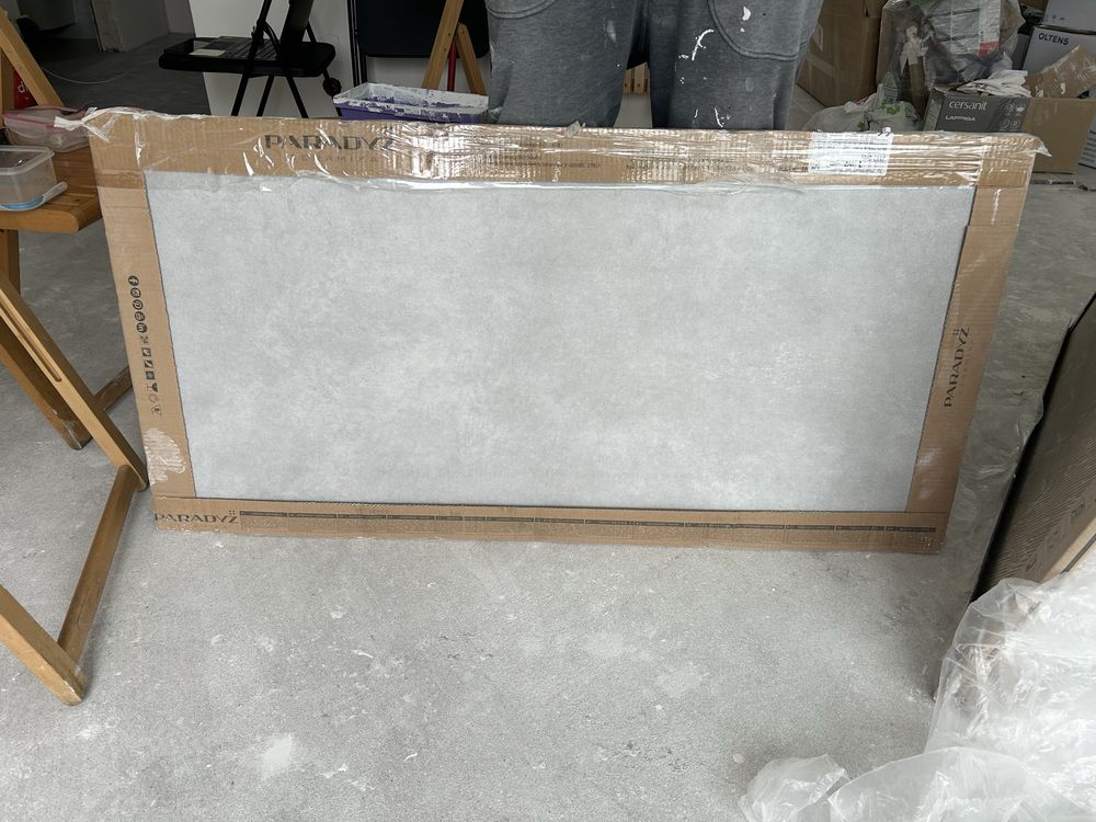 Gres Paradyż Ennis U117 grey szare 59,8x119,8 gres szkliwiony mat