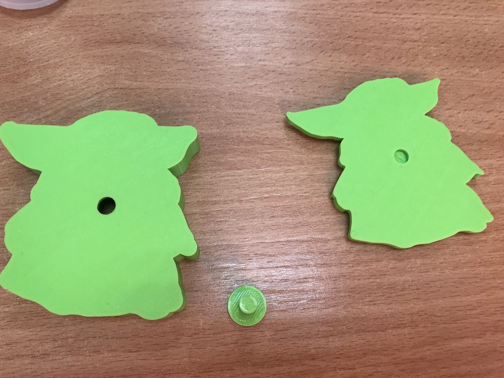 Forma do ciastek Monstre Cookies 8cm - YODA
