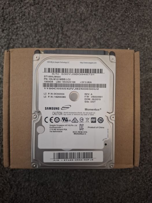 Dysk twardy 1TB 2.5" – Samsung Momentus ST1000LM024