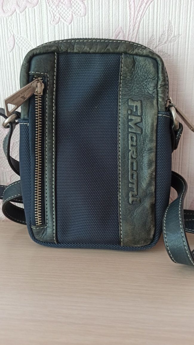 Мужская сумочка Италия фирмы Франческо Маркони.