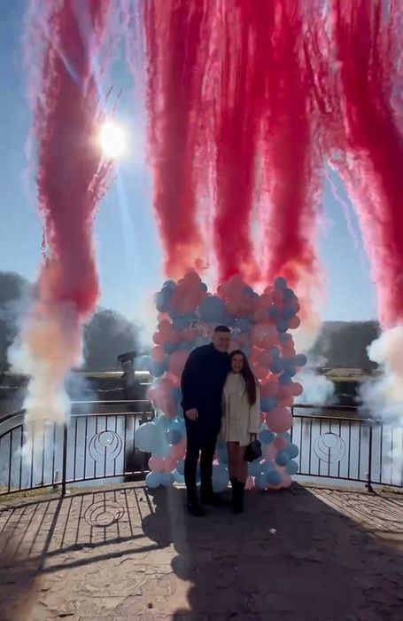 Кольоровий Дим Спалах 10м для Вашого Гендер Паті (монтаж,супровід)