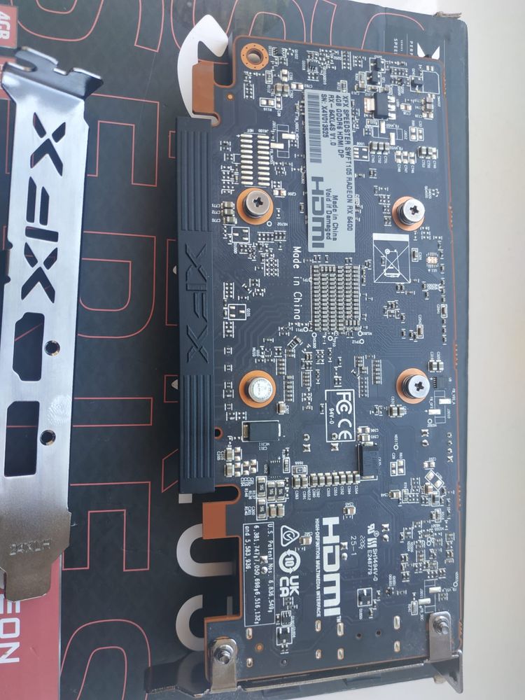 XFX Radeon RX 6400 SWFT105 4GB LP Low Profile GW
