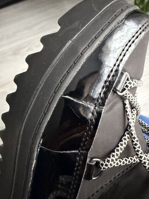 Śniegowce Jenny Fairy r. 36 czarne lakierowane