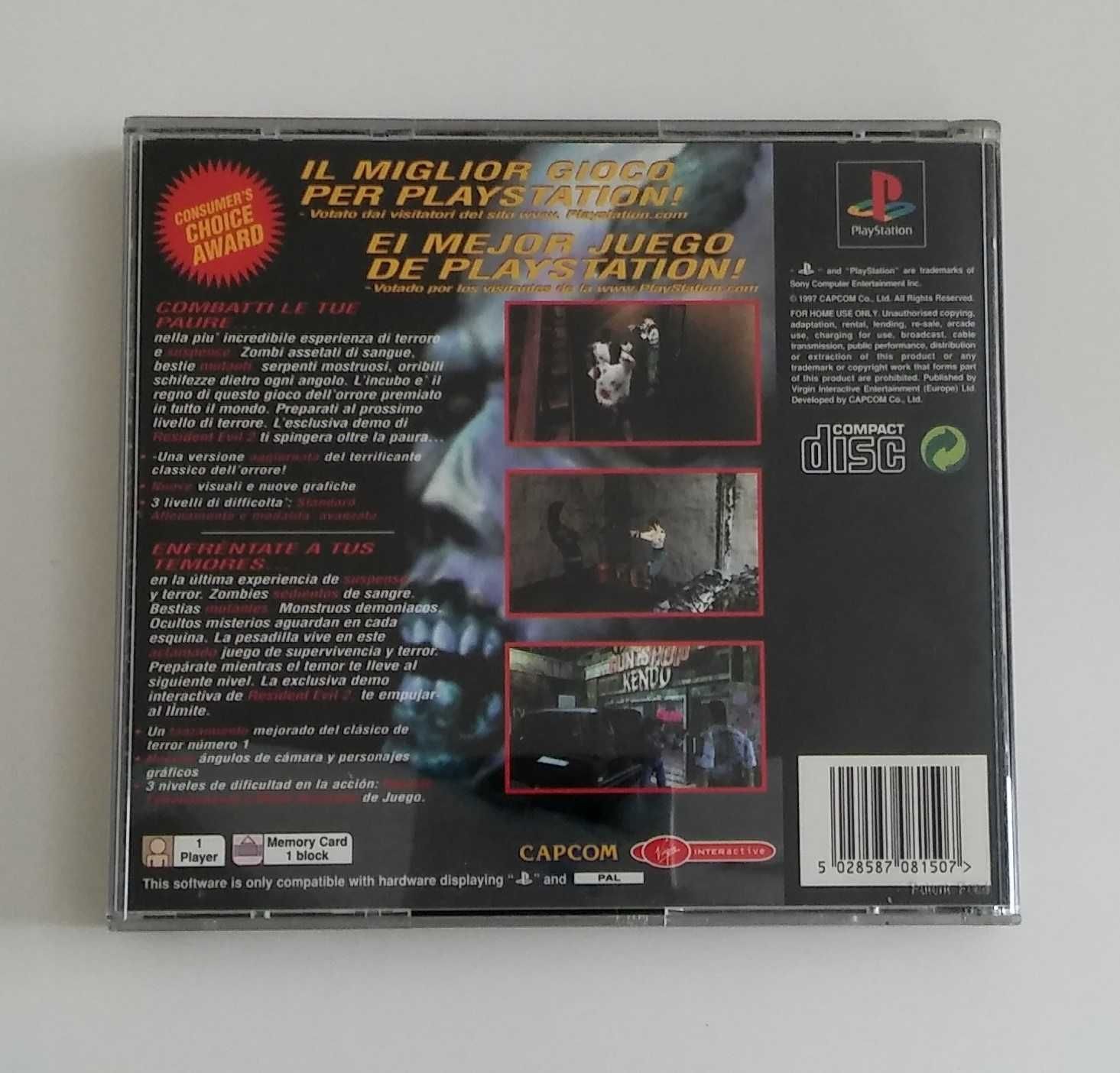 Resident Evil Director's Cut Ps1