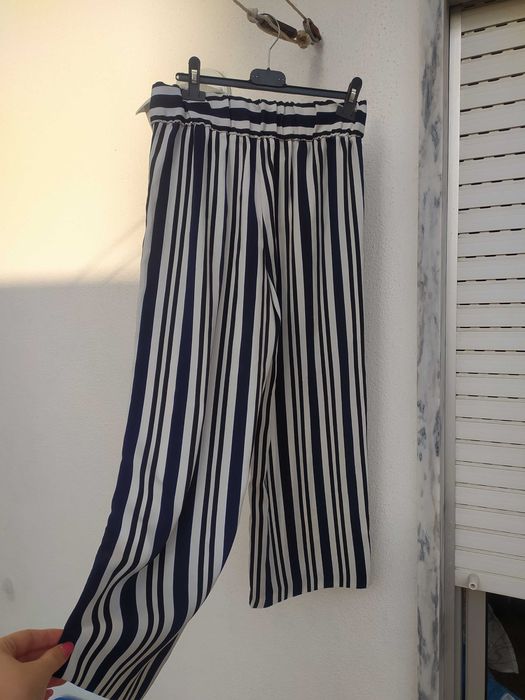 (Portes grátis) Calças Cullote Zara
