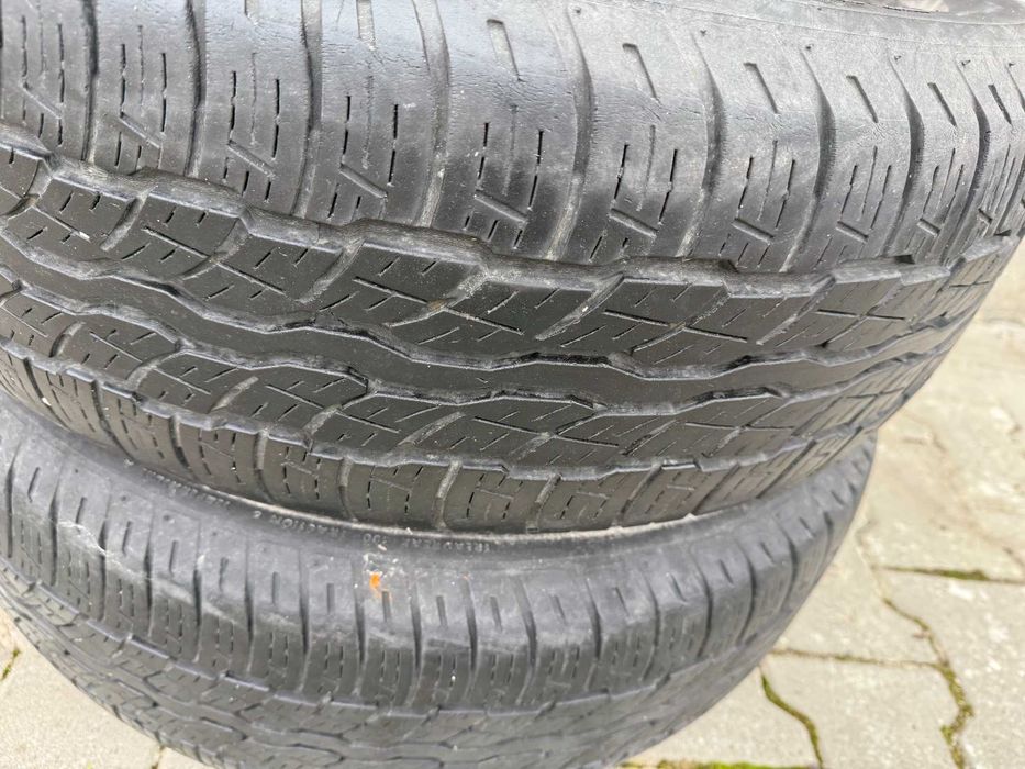 2 pneus 235/55 r18 semi novos