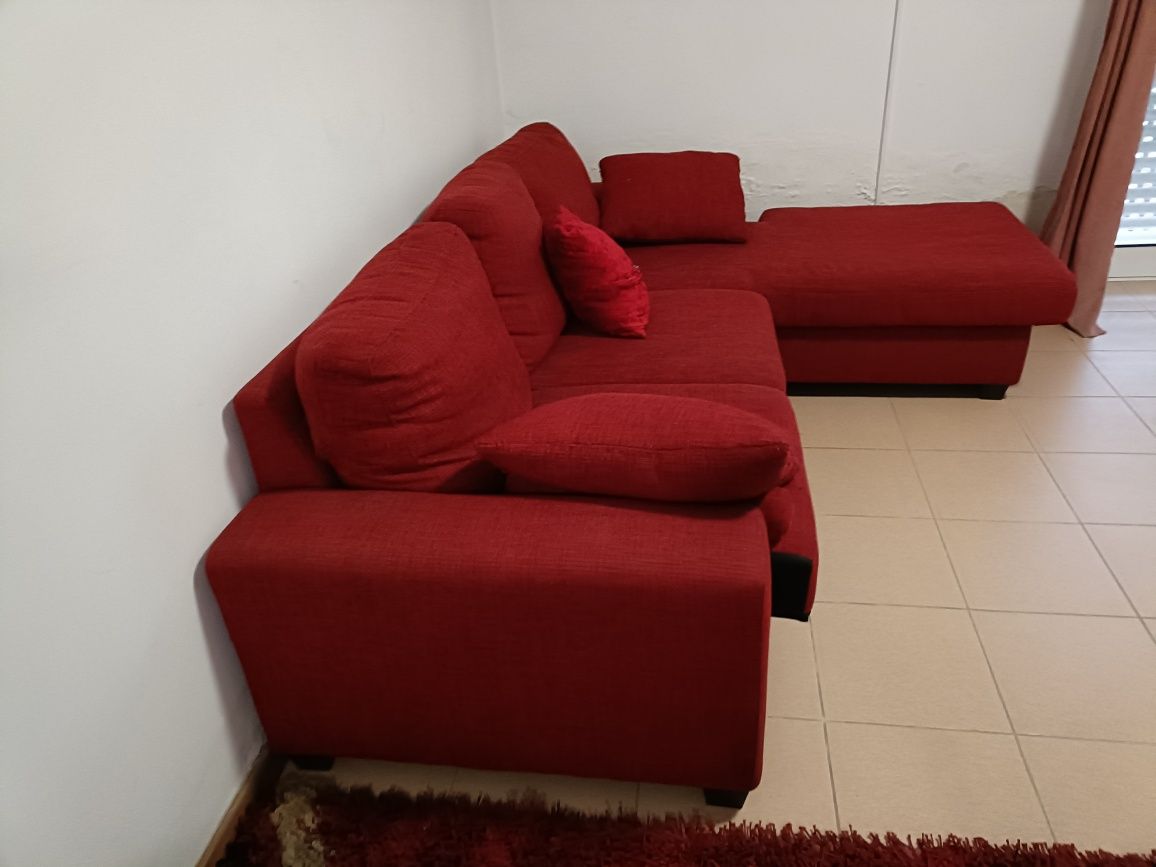 Vendo sofá 2 lugares+chaise long