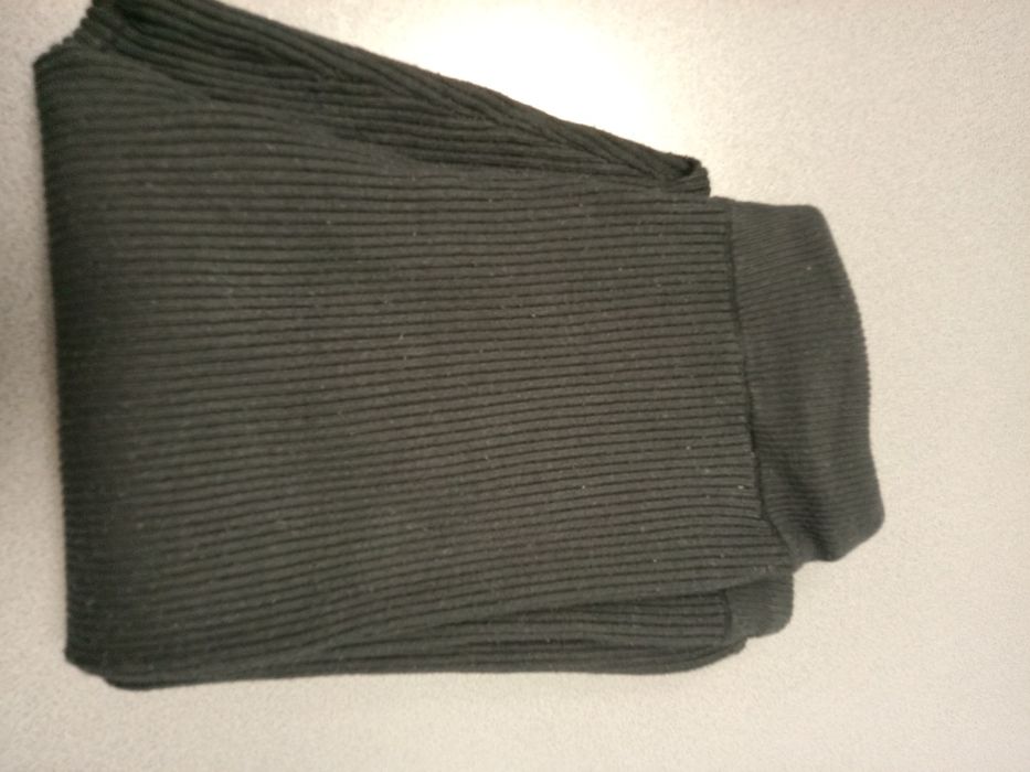 Legginsy damskie prążkowane oversize