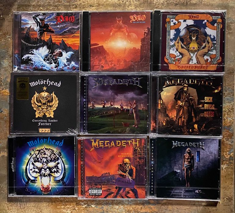 O Osbourne Black Sabbath Dio Saxon Megadeth Helloween Voivod