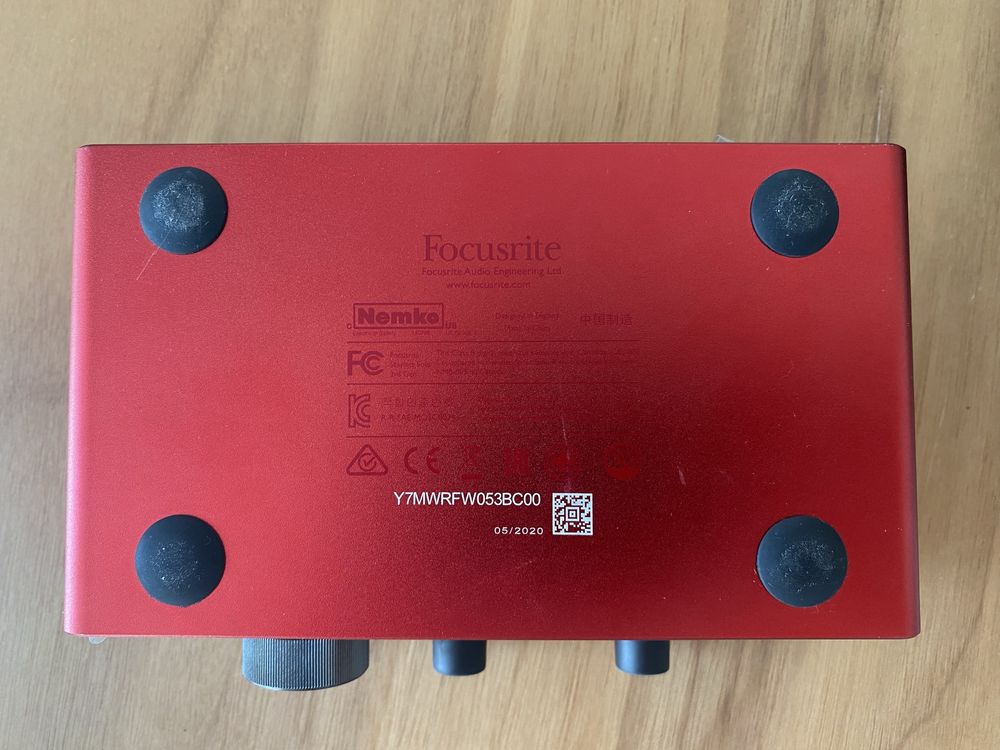 Focusrite Scarlett solo 3rd gen