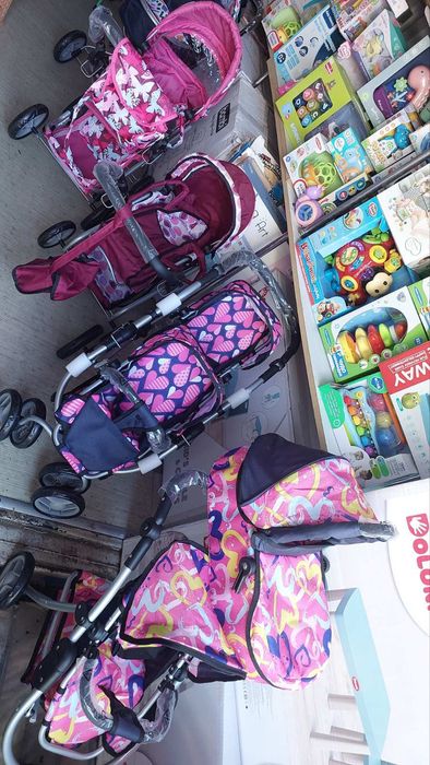 Коляска дитяча 2в1 нові 9346