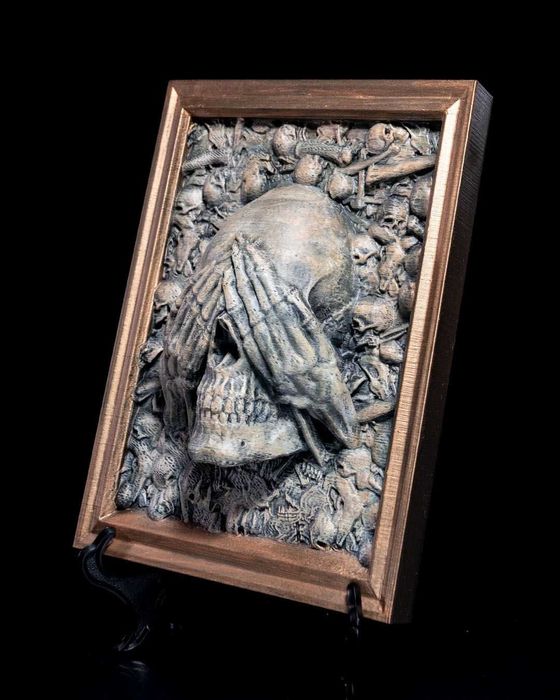 Trzy Mądre Czaszki - Symboliczny Akcent Dekoracyjny!