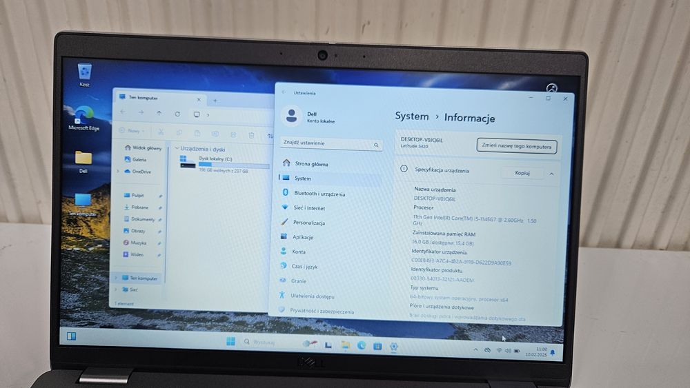 Dell Latitude 5420 14FHD/i5-1145G7/16GB/512SSD/Iris Xe/WIN11