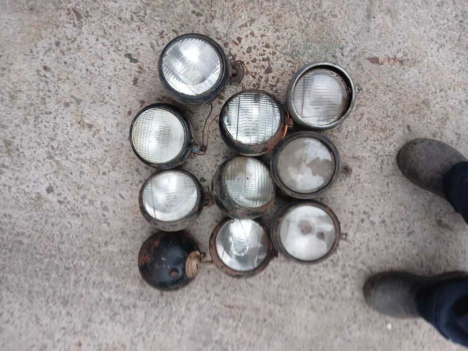 Передні фари, елементи оптики, вживані