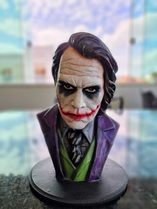 Busto Joker em Resina