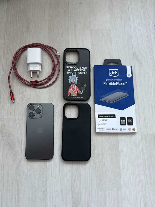 iPhone 13 Pro 128 GB – Grafitowy – Stan Jak Nowy