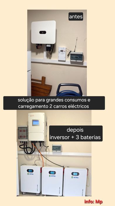 Baterias p/Paineis Solares 16.2kw + de 8.000 ciclos Fatura e Garantia