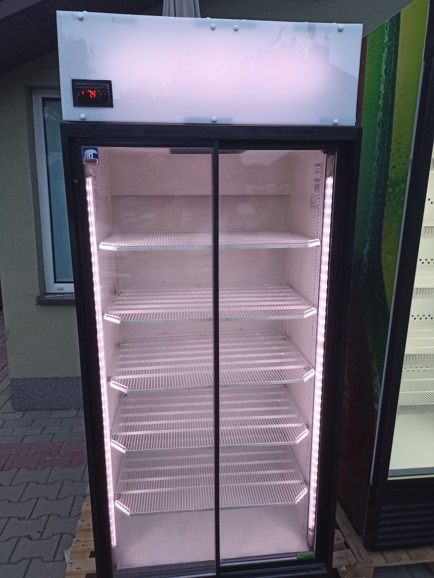 Szafa chłodnicza witryna przeszklona