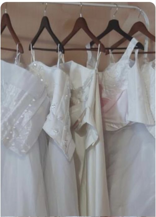 Старі весільні сукні мішок