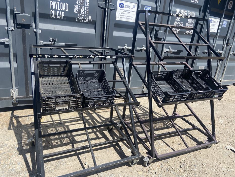 Stojak do ekspozycji owoców i warzyw