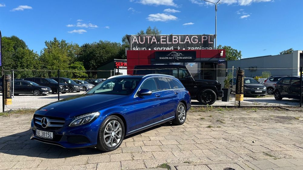 Mercedes-Benz Klasa C T 200 Stan Idealny 100% bezwypadkowy ,panorama,hak,navi,skóra,led