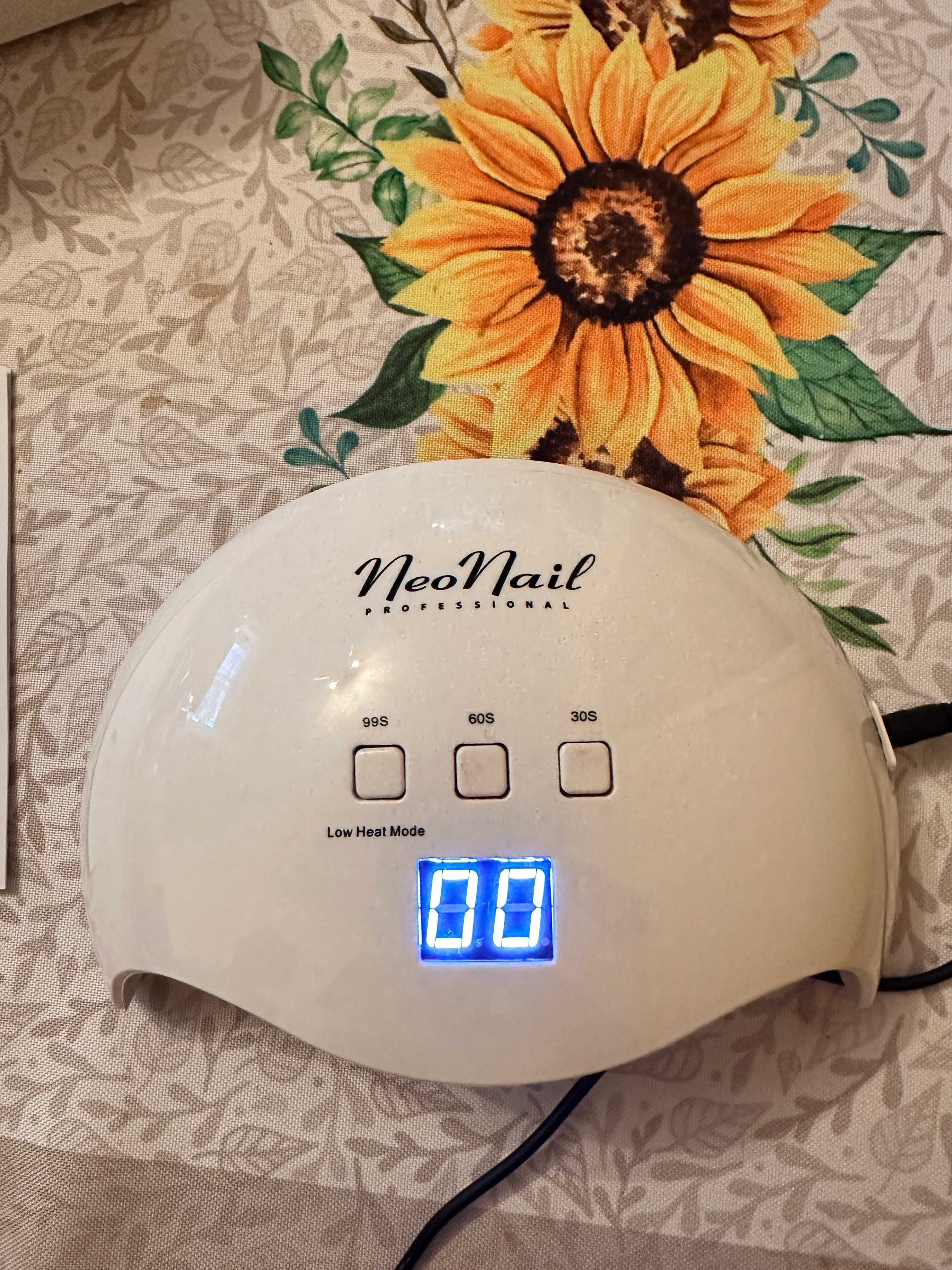 Lampa Neonail LED 18W/36 LCD do paznokci hybrydowych i żelowych
