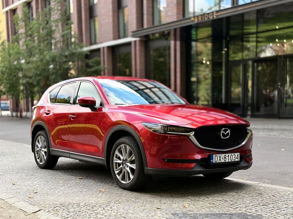 Mazda CX-5 Bezwypadkowe - Serwis ASO - Bogata wersja - Napęd 4x4