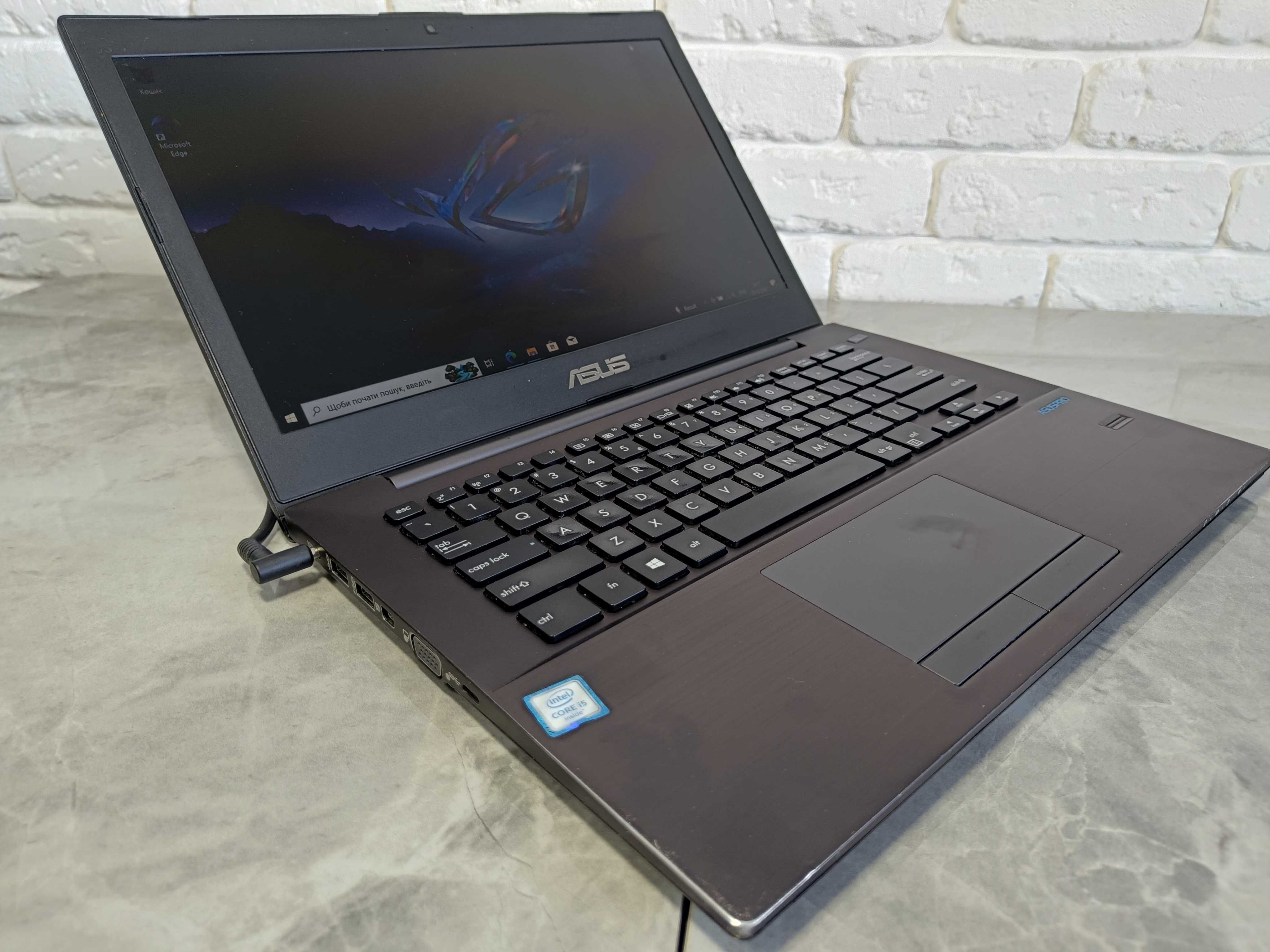 Ноутбук ASUS P5430U 1920x1080 FULL HD IPS i5-6200U 8GB DDR4 SSD 128 GB